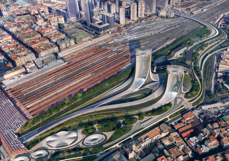 “那不勒斯东门户”总体规划方案 / Zaha Hadid Architects