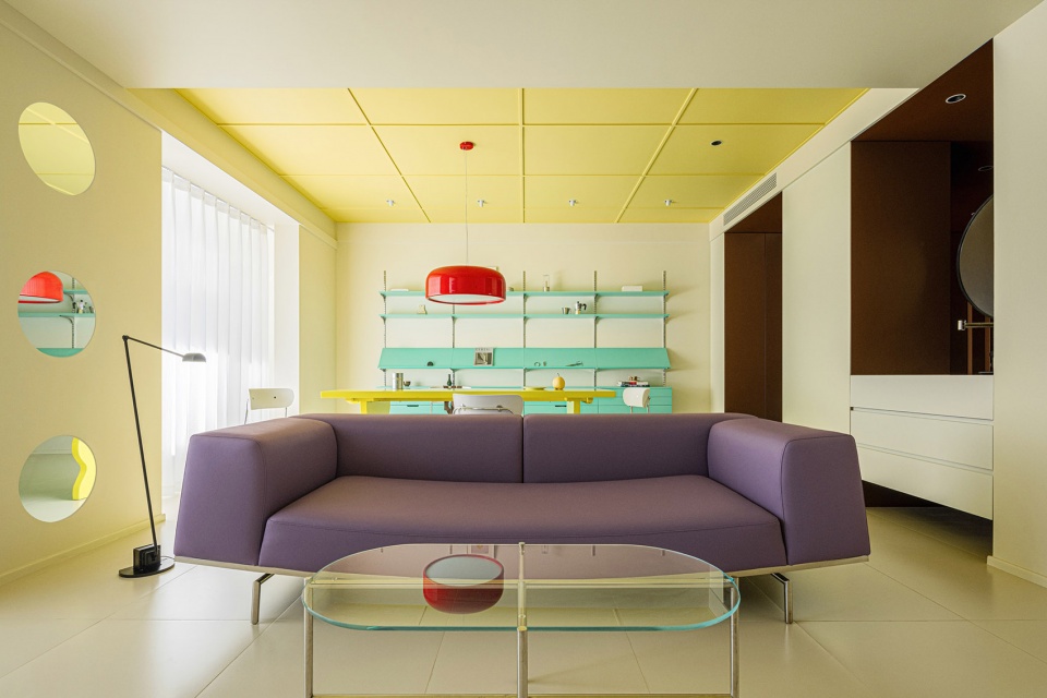 “色彩情绪”住宅室内设计，合肥 / 川一设计