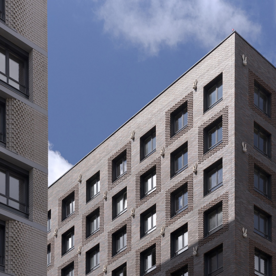 Zilart 12号地块Hares房屋，莫斯科 / Buromoscow