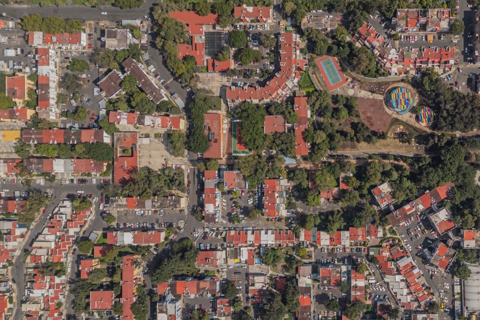 UH INFONAVIT Iztacalco住宅综合体公共空间,墨西哥城 / AMASA Estudio