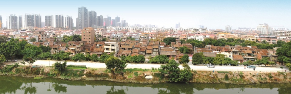 下坝坊村水塘景观提升，东莞 / 梓集fabersociety