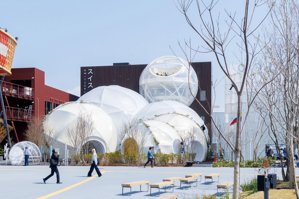 大阪世博会瑞士馆 / Manuel Herz Architects