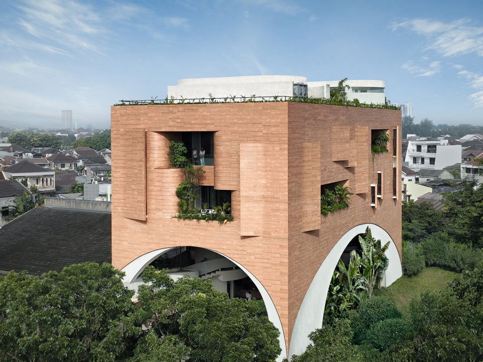 Sagehaus办公花园，印度尼西亚 / RAD+ar