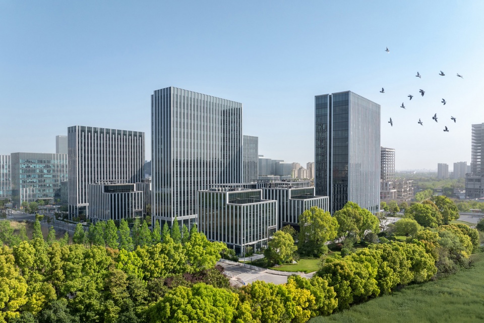 嘉定远香湖中央活力区商办景观,上海 / 魏玛设计