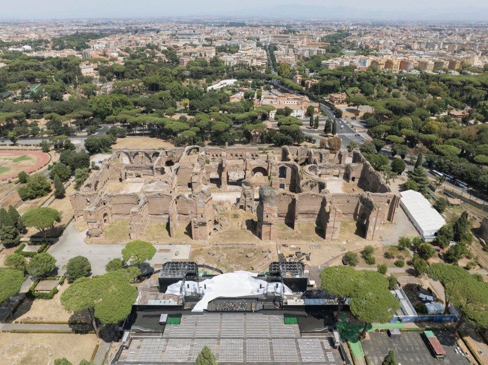 卡拉卡拉浴场舞台设计，罗马 / Studio Fuksas