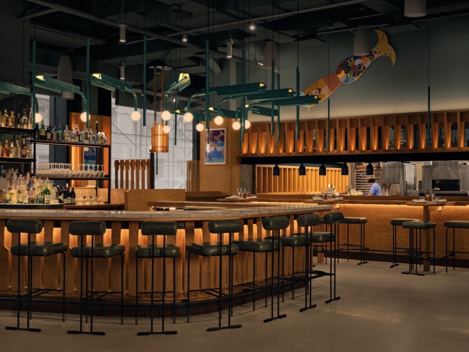 Hav & Mar餐厅，纽约 / Atelier Zébulon Perron
