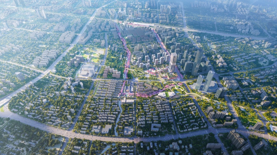 真如之心 - Foster + Partners上海西站及周边区域城市设计方案公布