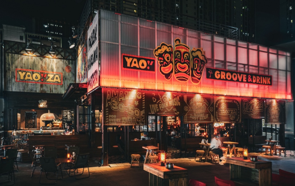 YAO！ZA披萨酒馆，九江 / 广西南宁唐木体验咨询有限公司