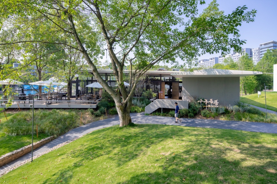 麓湖CPI岛WX建筑设计，成都 / 变余构造