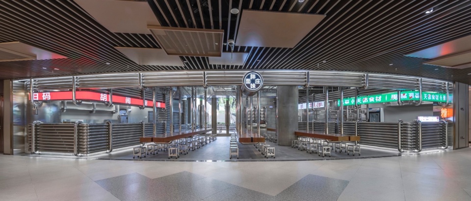 胖妹面庄中关村大融城店，北京 / 空间站建筑师事务所