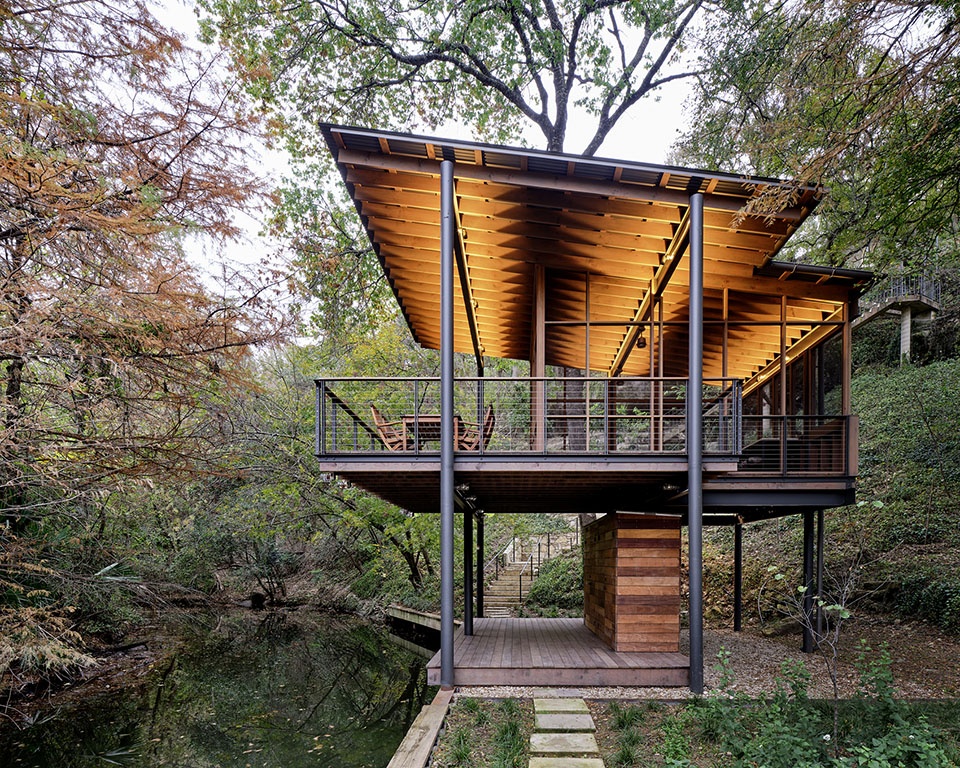 奥斯汀Roost景观亭,德克萨斯州 / Furman & Keil Architects