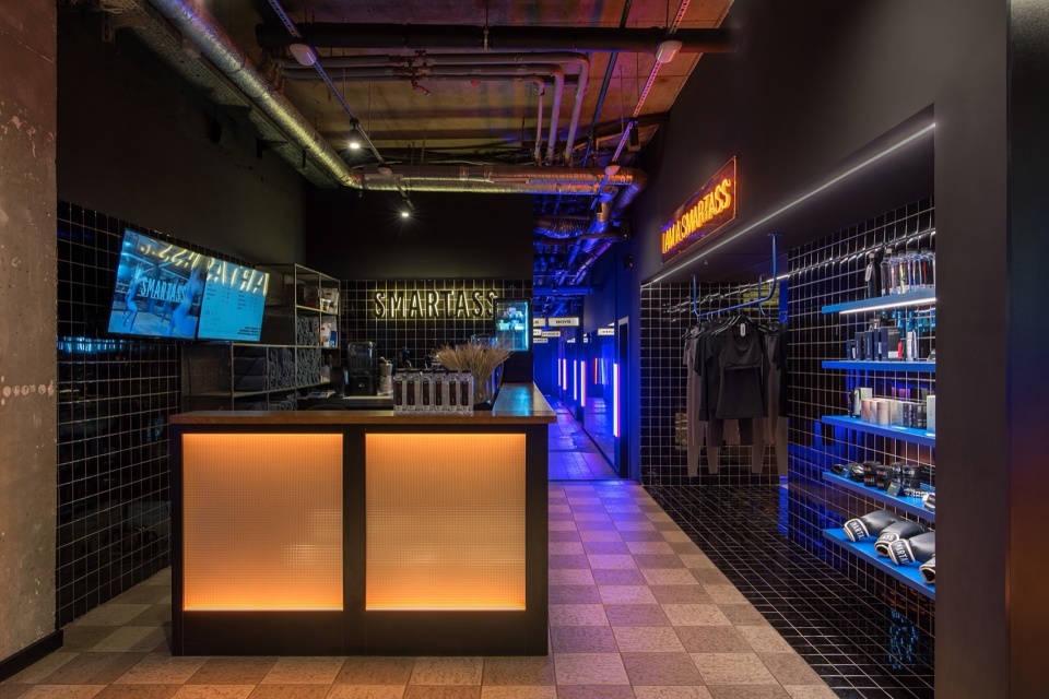 Smartass Bazhana健身俱乐部，乌克兰 / Smartass Design Studio