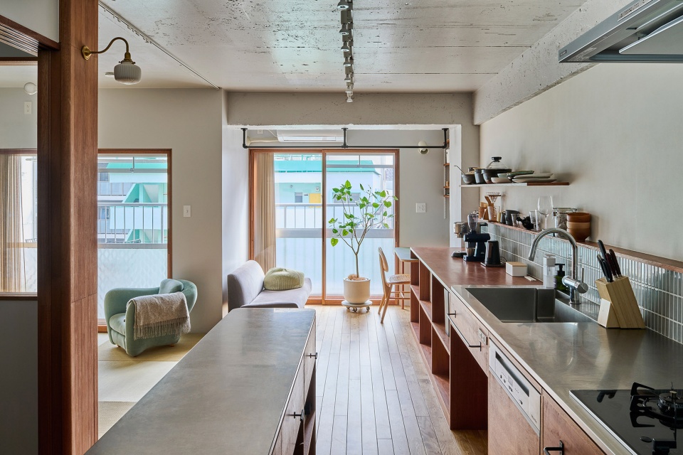 深川住宅，日本 / note architects