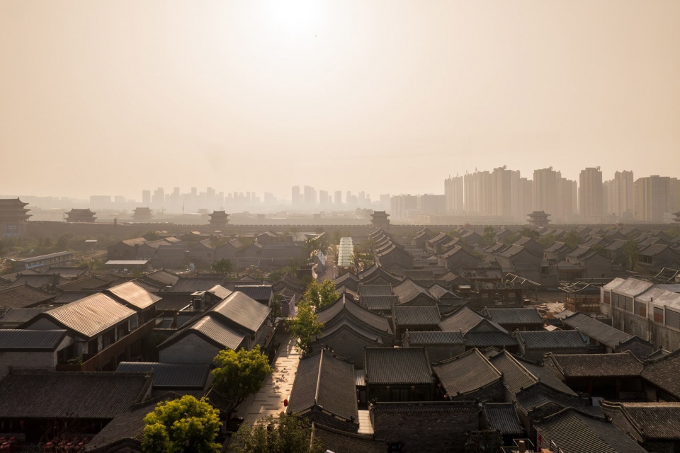 大同古城东南邑丝路塔 / 象界设计机构