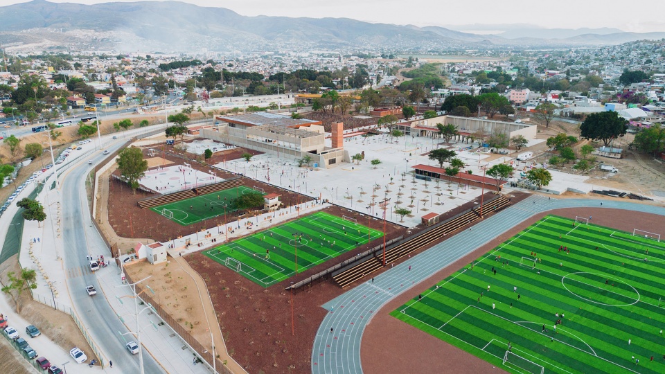 Parque Primavera Oaxaqueña Cho Ndobá城市更新，墨西哥 / RootStudio