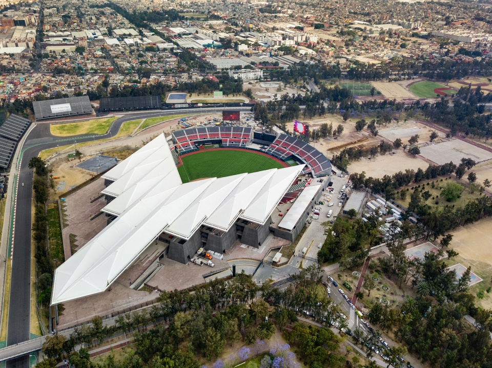 墨西哥红魔队新主场-阿尔弗雷多·哈普·埃卢体育中心 / FGP Atelier + Taller ADG