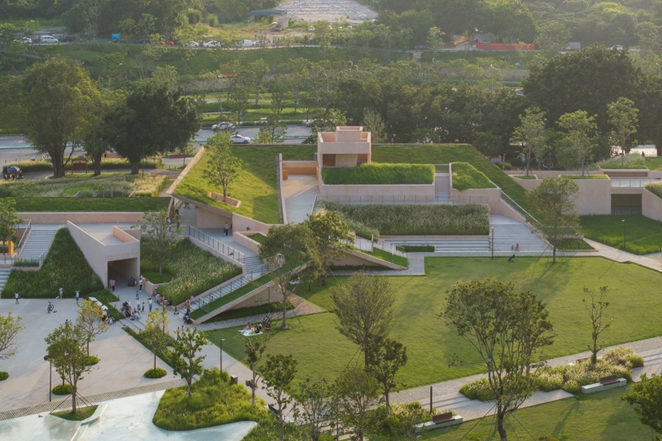 白芒拓印：环西丽湖绿道百旺村南侧核心节点设计，深圳 / 同济原作工作室