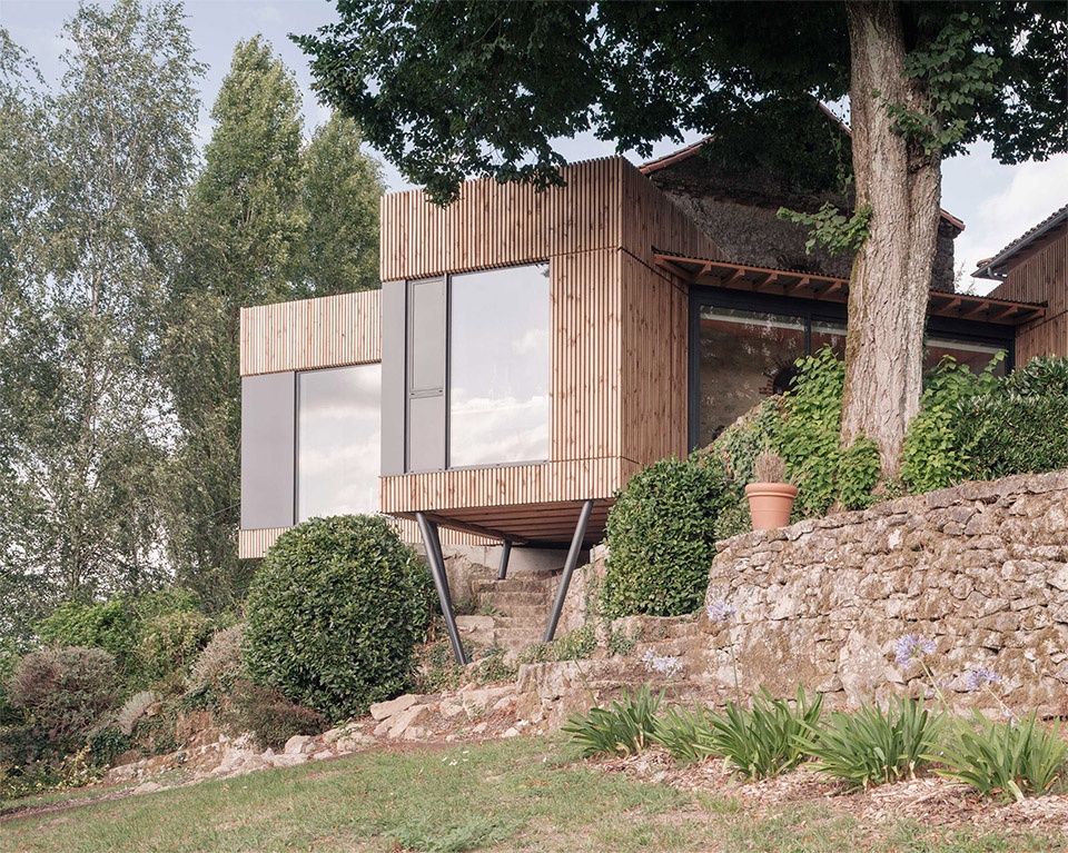 米尔小礼拜堂住宅改造，法国 / Atelier Ose Architecture