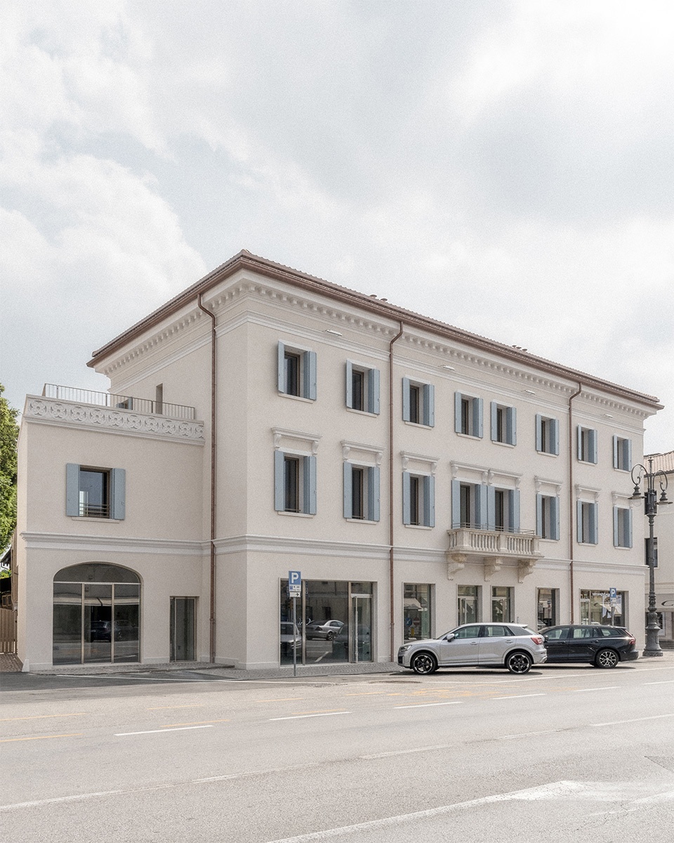 Montebelluna市中心住宅综合体翻新，意大利 / Studio Bressan