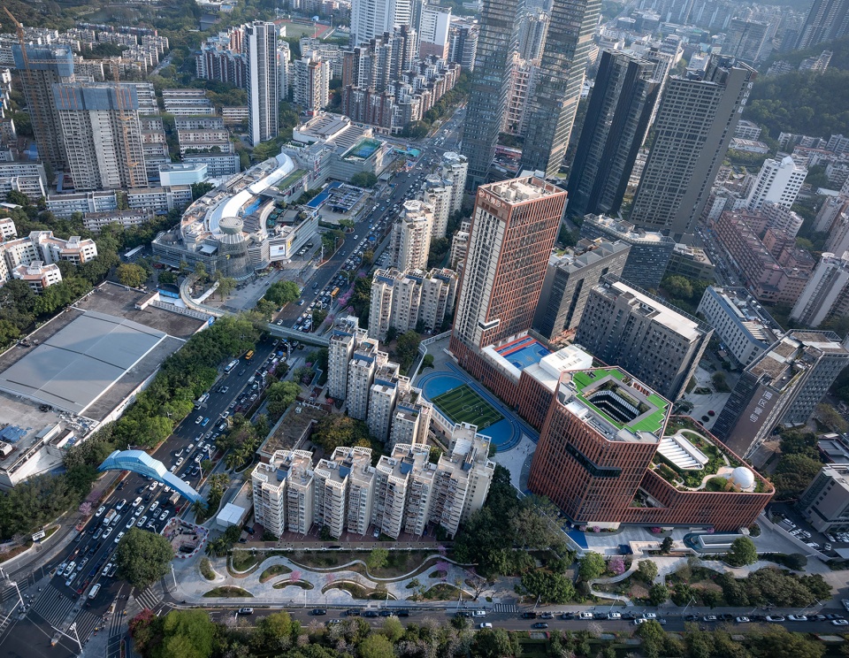 深圳贝赛思国际学校中国总部旗舰校区 / 筑博设计-联合公设