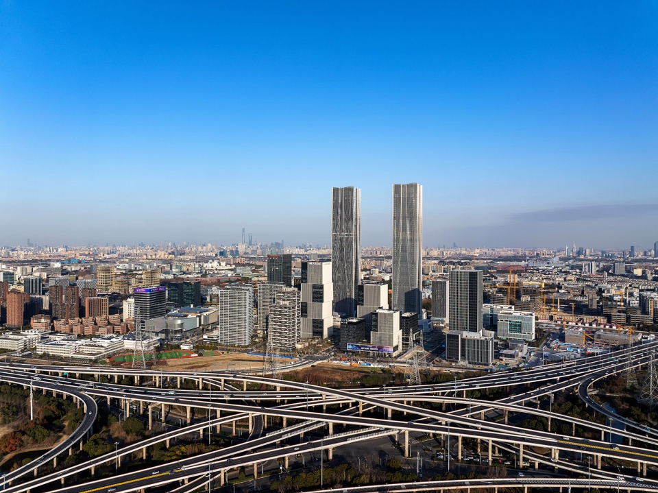 张江科学之门双塔，上海 / Gensler