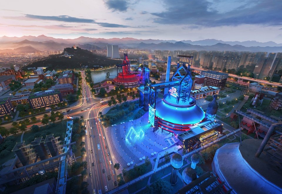 首钢一高炉·SoReal科幻乐园，北京 / 筑境设计+当红齐天+首钢国际工程技术公司