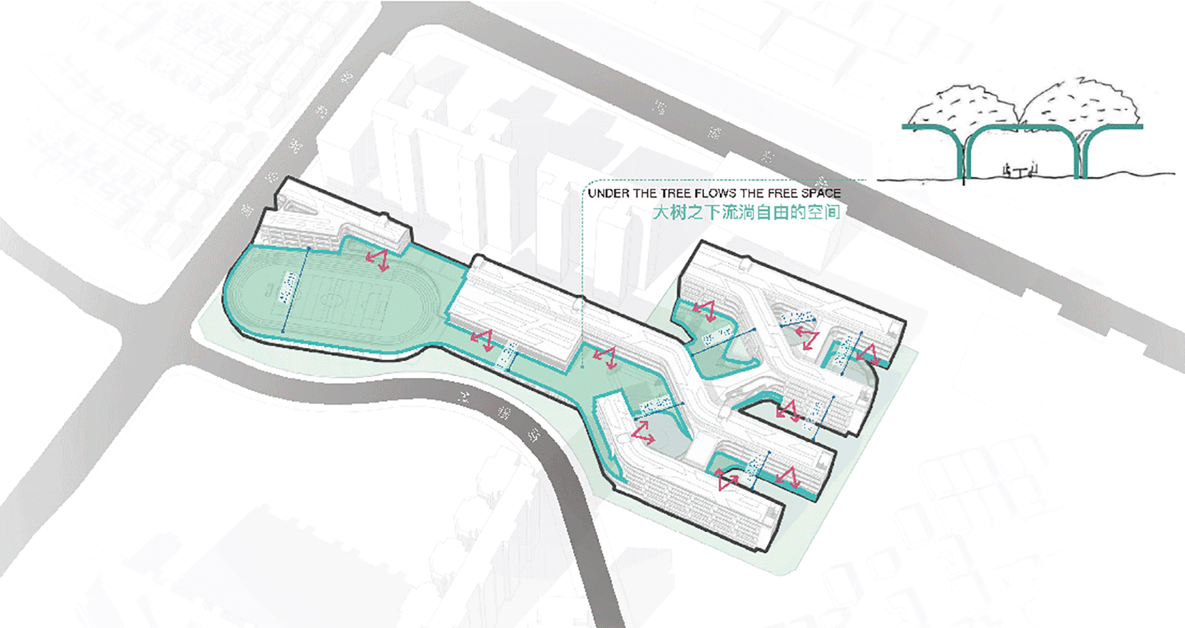 华中师范大学东莞东城学校，广东东莞 / 里表都会(北京)规划设计咨询有限公司