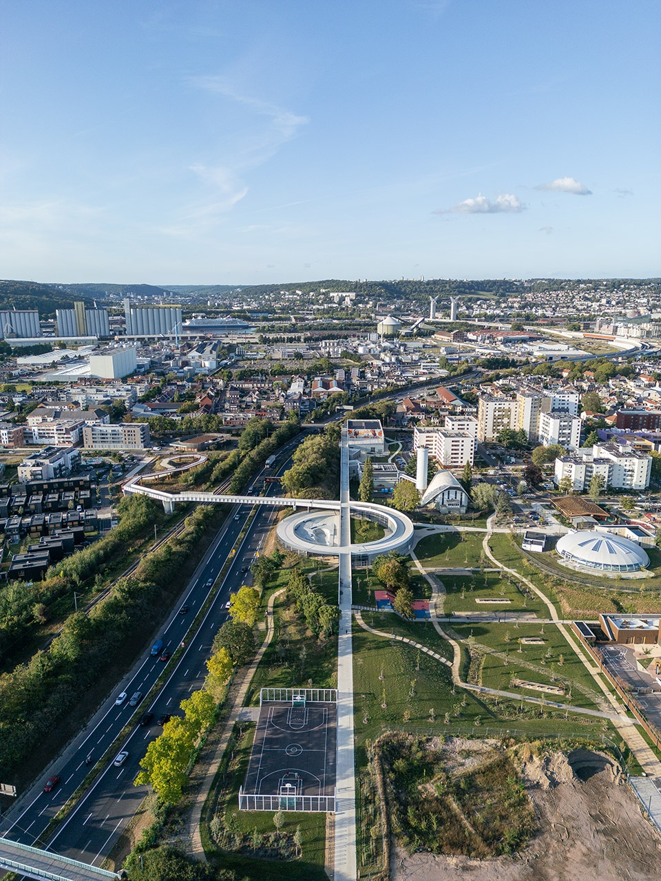 小克维伊(76省)体育综合体更新改造项目,法国 / OLGGA ARCHITECTES