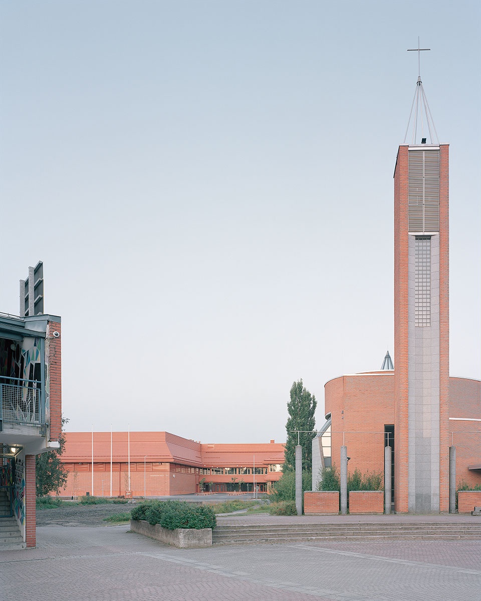 Sammontalo学校与多功能中心，芬兰 / NERVIN Architecture