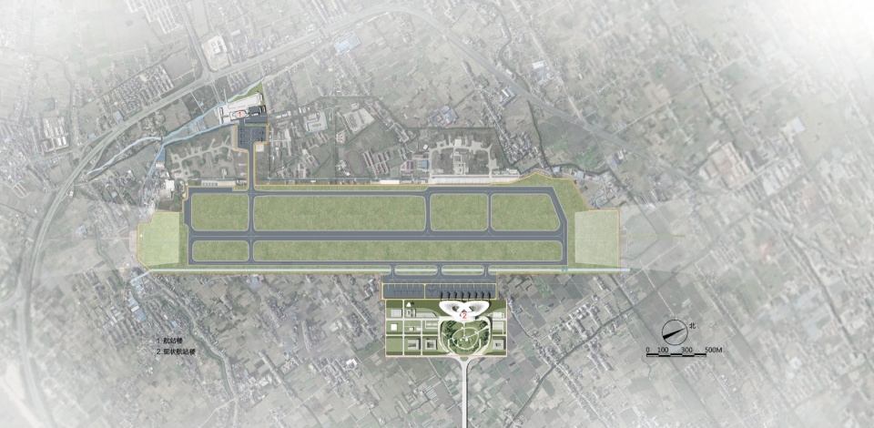 无限台：台州路桥机场航站楼设计 / 同济原作工作室