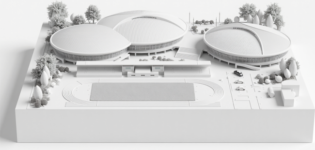 浙江师范大学行知学院综合体育中心，浙江兰溪 / 中国联合工程有限公司