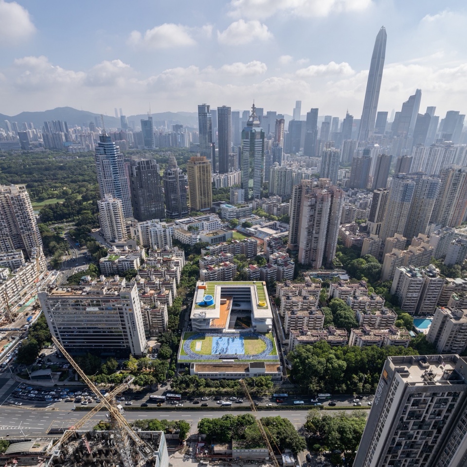 深圳绿洲小学 / 悉地国际东西影工作室