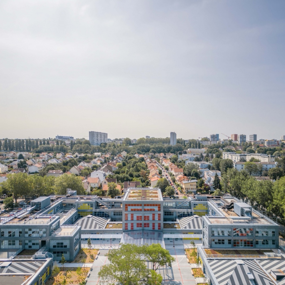 安妮·弗兰克中学改造更新,法国 / MARS Architectes