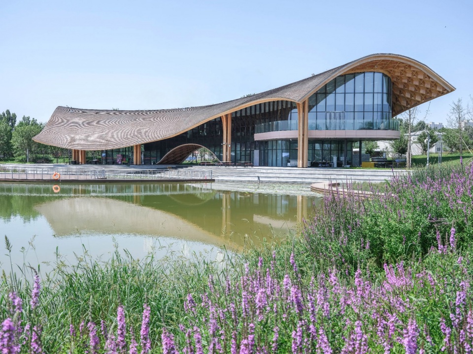 定州丝路友谊园滨水餐厅,河北 / 清华大学建筑设计研究院素朴工作室 + 广州博厦建筑设计研究院有限公司