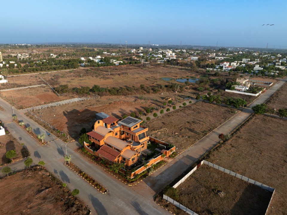 Aurva Illam住宅，海得拉巴 / IKI Builds