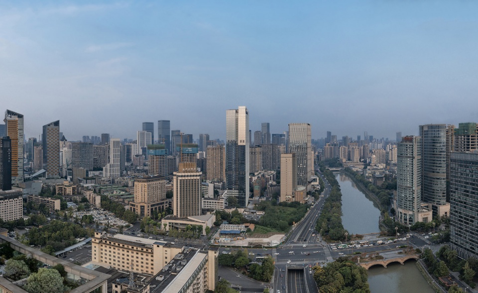 财富支点，成都 / 中国建筑西南设计研究院有限公司 + NBBJ